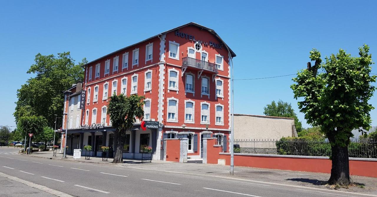 Hotel De La Paix Oloron-Sainte-Marie Exteriör bild