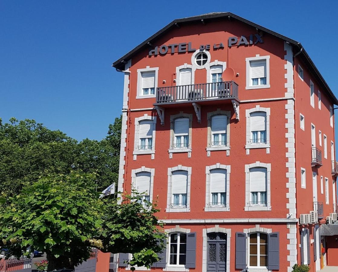 Hotel De La Paix Oloron-Sainte-Marie Exteriör bild